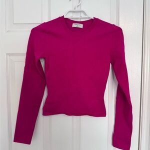 Aritzia Babaton Sculpt Knit Crew Longsleeve